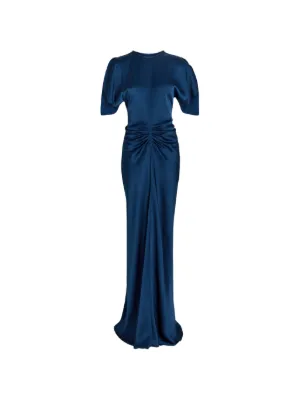 victoria beckham formal dresses Long Sleeve Victoria Beckham Formal Dresses Evening Gown Red Jersey Dress  With Sleeves Long Sleeve Victoria