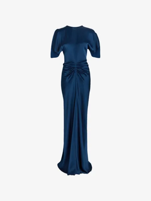 Victoria Beckham Isabella gathered maxi dress