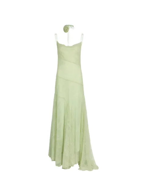 De La Vali Calima lace maxi dress
