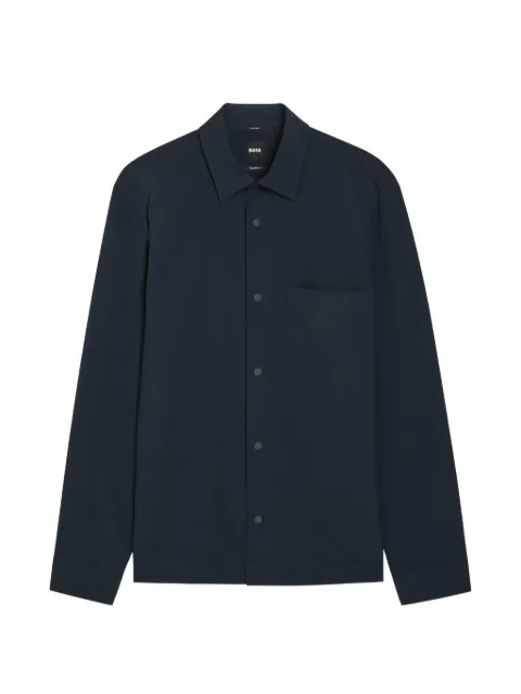 BOSS patch-pocket shirt
