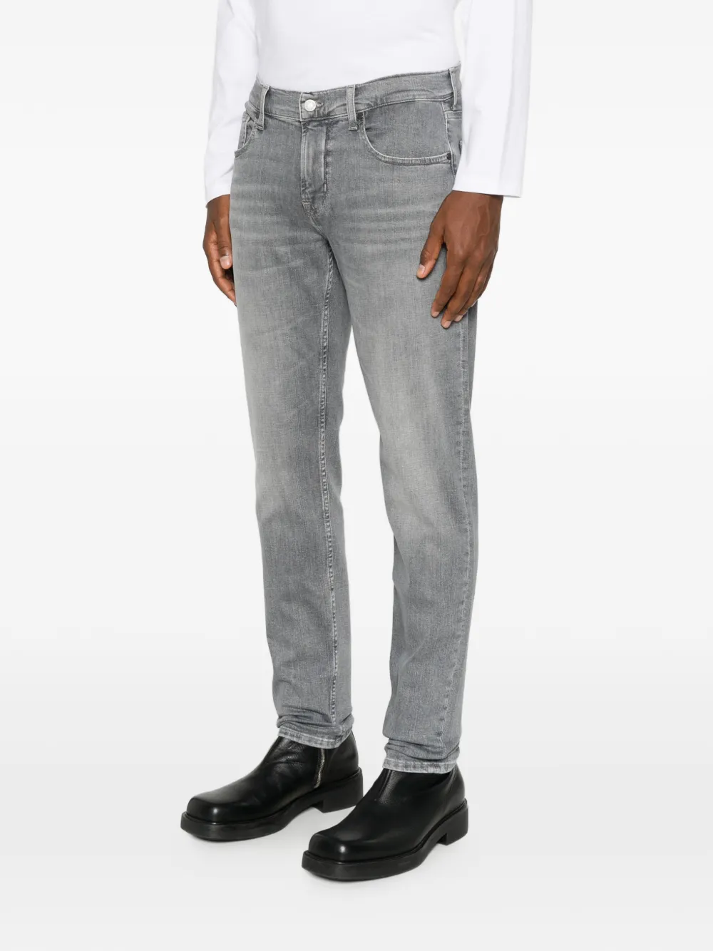 7 For All Mankind Jeans met effect Grijs