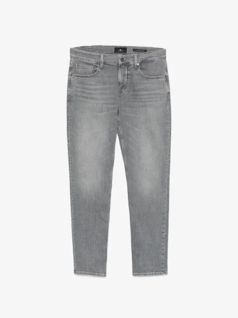 7 For All Mankind jeans con efecto desgastado