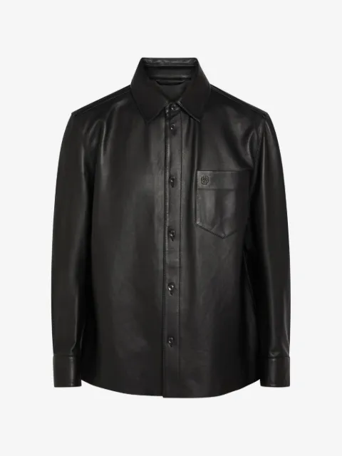 BOSS veste Movitz en cuir