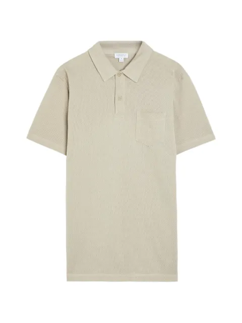 Sunspel Riviera patch-pocket polo shirt
