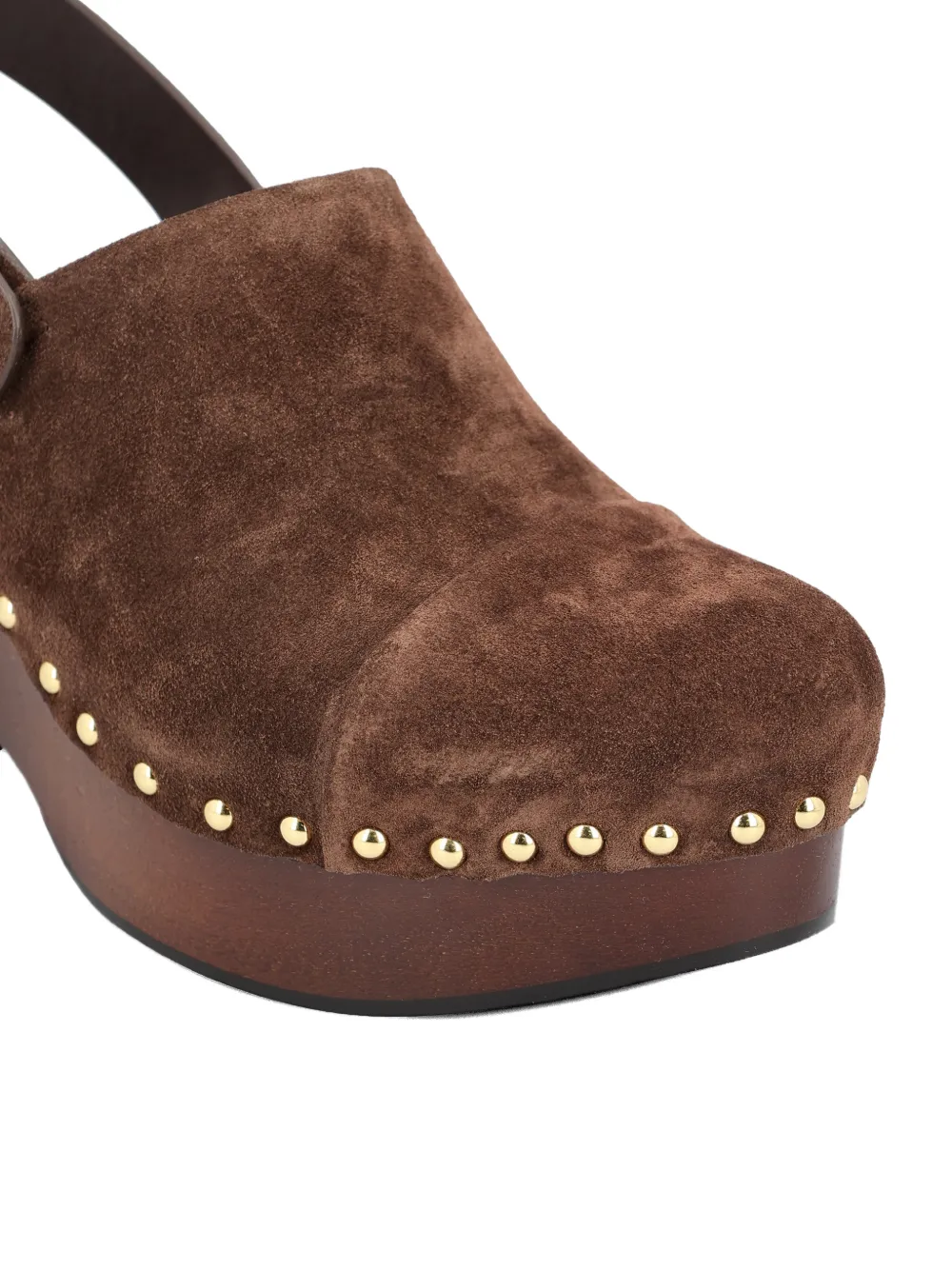 Chloé studded slingback heeled pumps Bruin