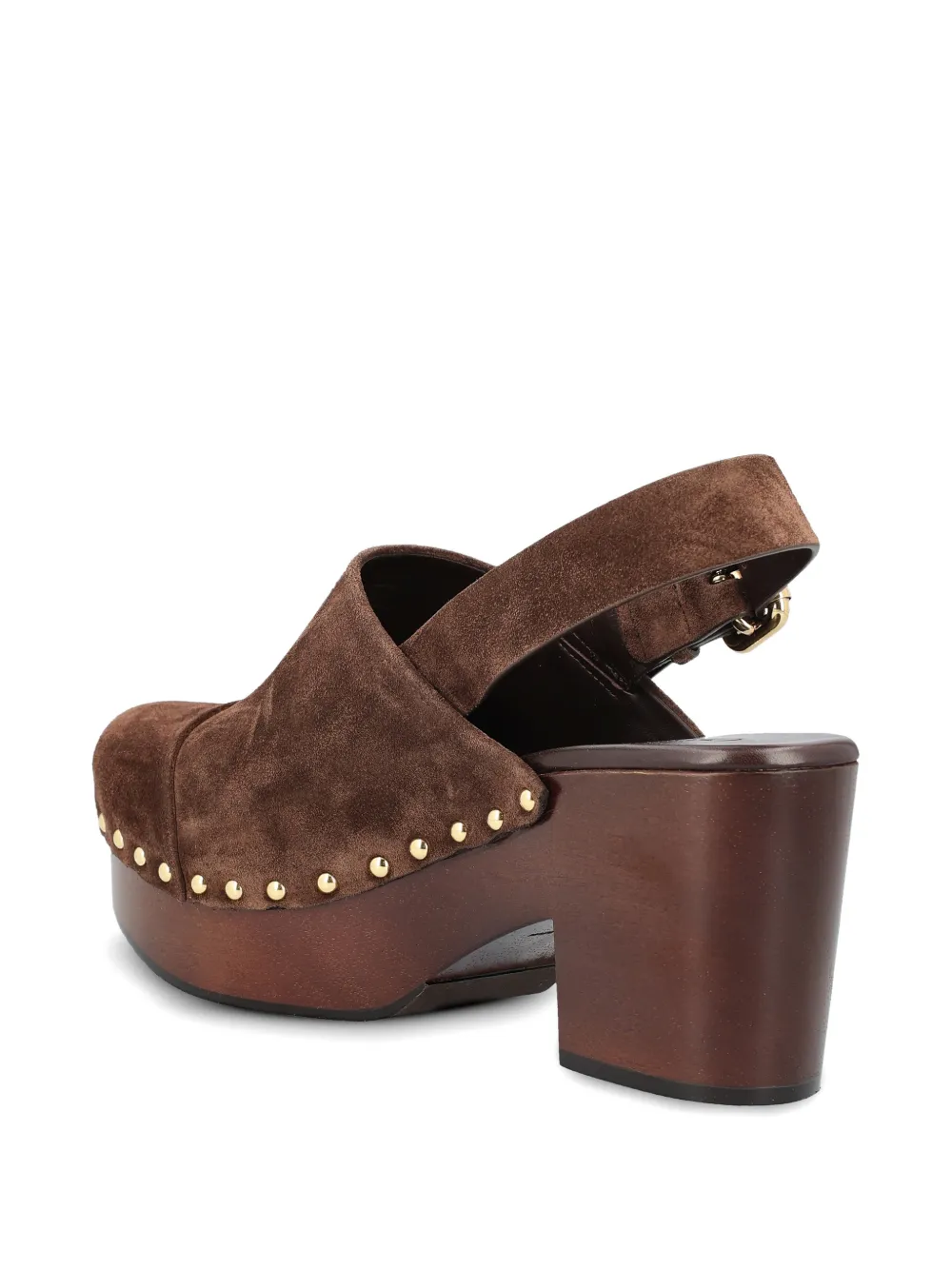 Chloé studded slingback heeled pumps Bruin