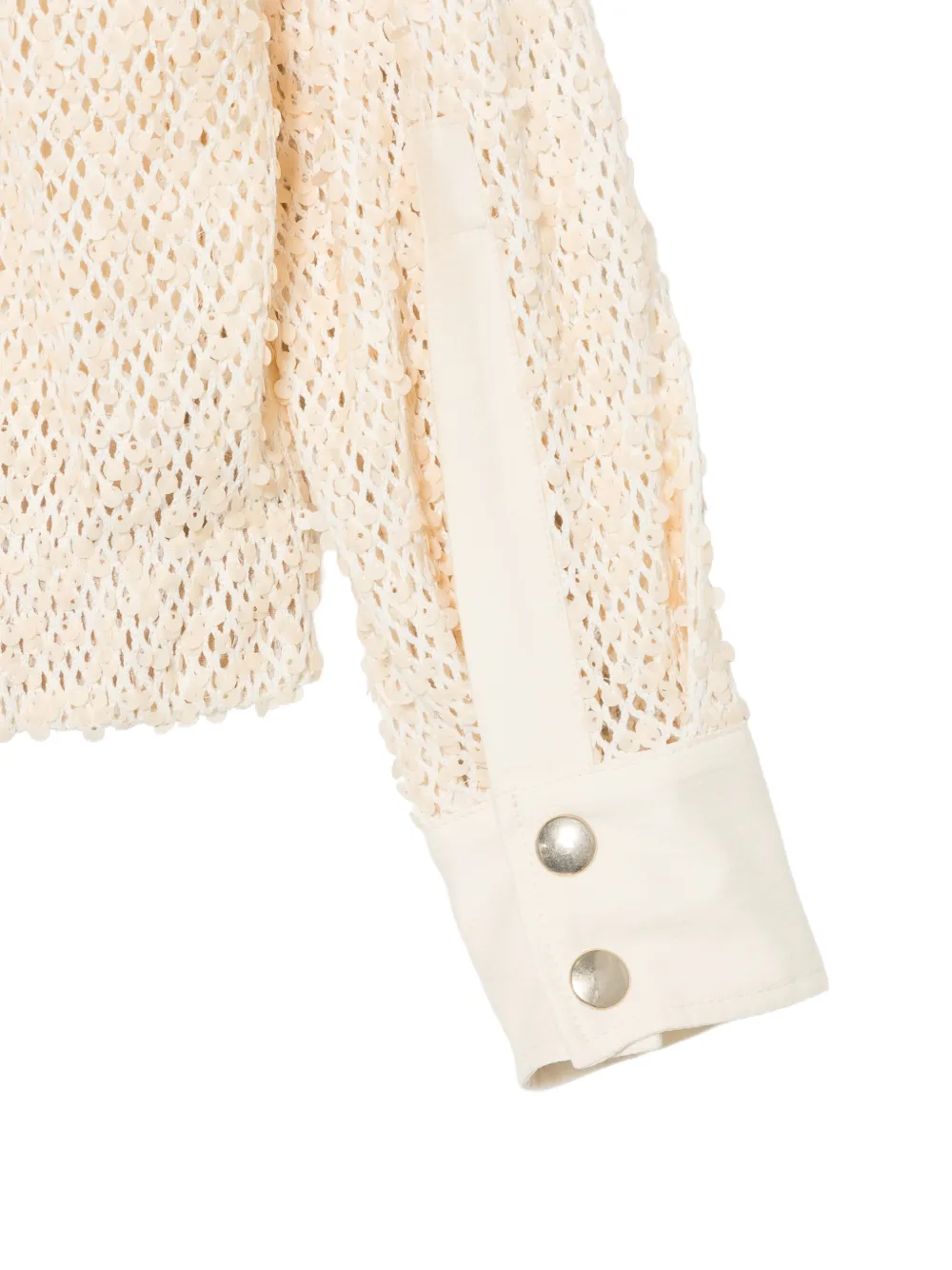 Rame Sequin-embellished Mesh Jacket In Multi