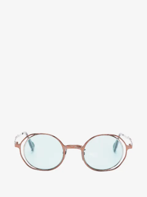 Kuboraum lunettes de soleil Mask H11 à monture ronde