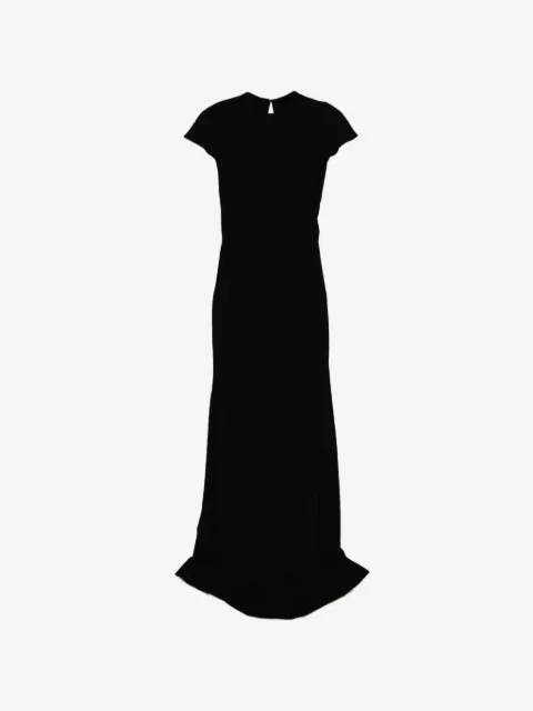 Jil Sander vestido largo manga corta