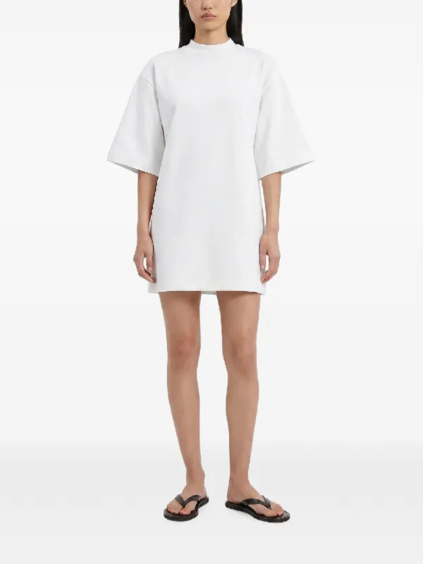 heart cut out mini dress WARDROBE.NYC heart-cutout T-shirt | White Color:Champagne Lining amina collection mini blue strapless dress Just add heels and