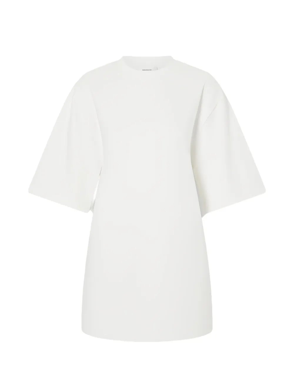 WARDROBE.NYC heart-cutout mini T-shirt dress - Bianco