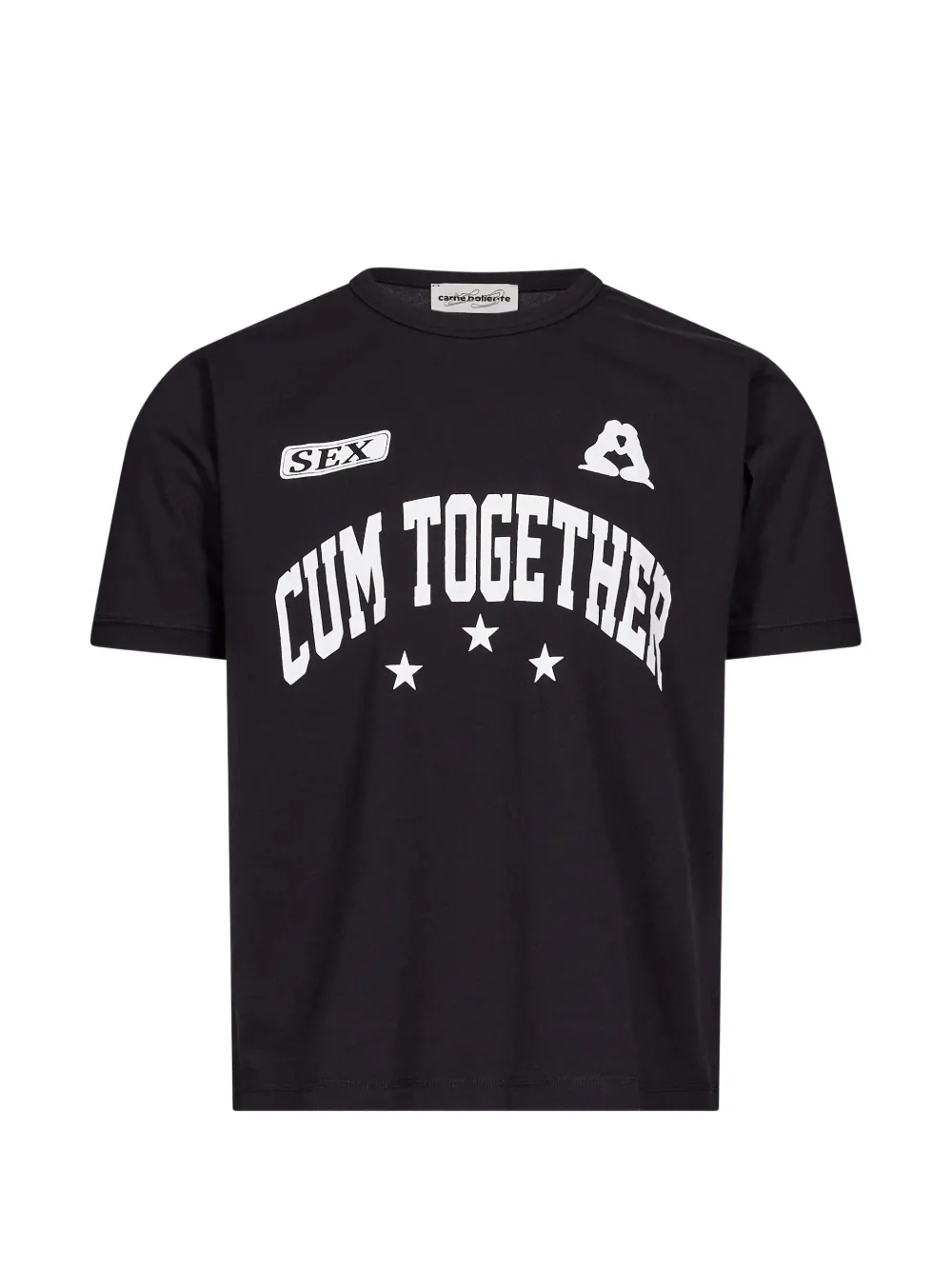 CARNE BOLLENTE slogan-print T-shirt
