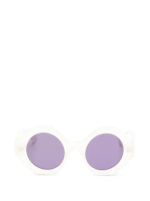 Kuboraum gafas de sol Maske R4 con montura geométrica