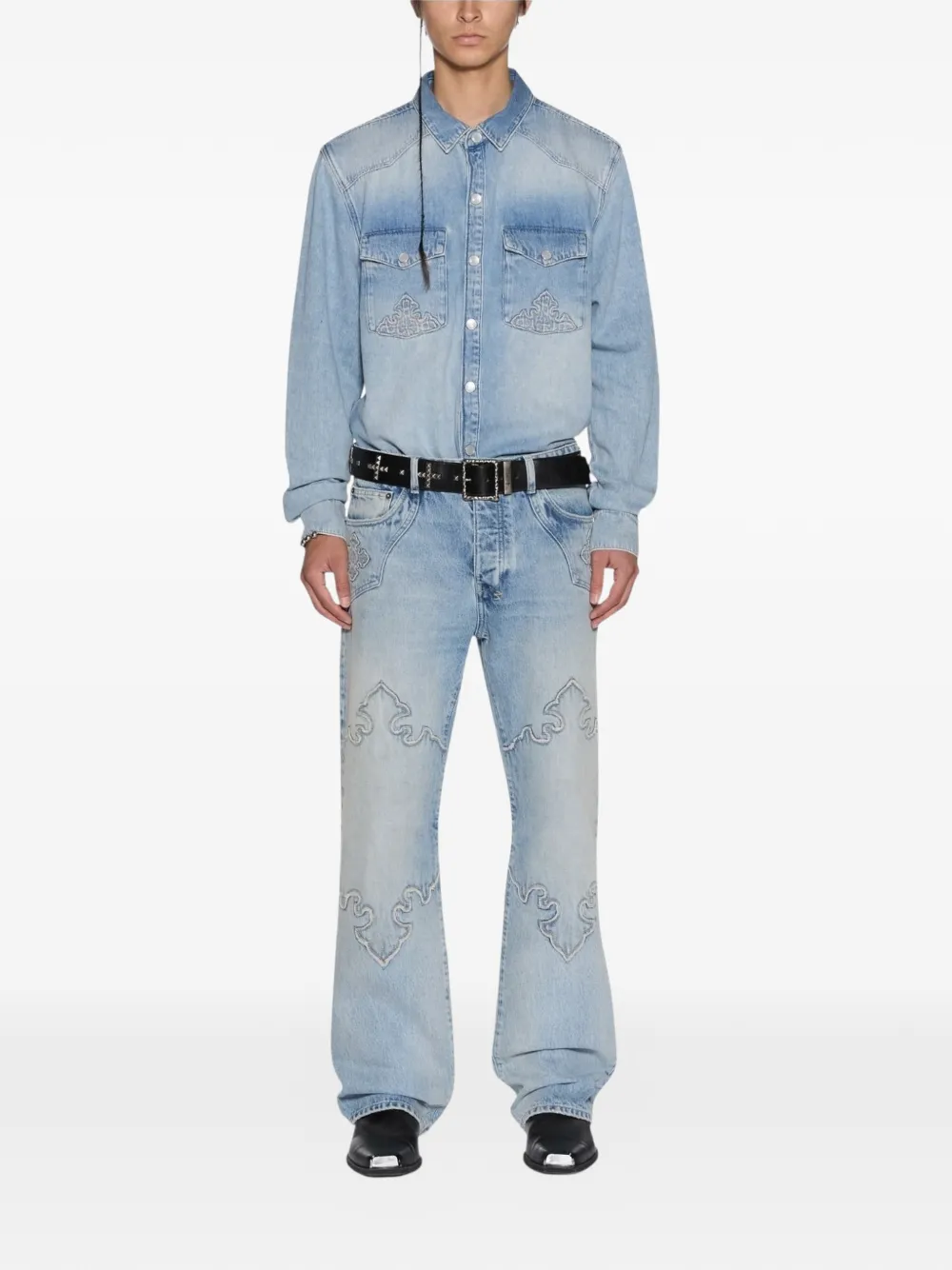 Ksubi Toro Kristal broek Blauw
