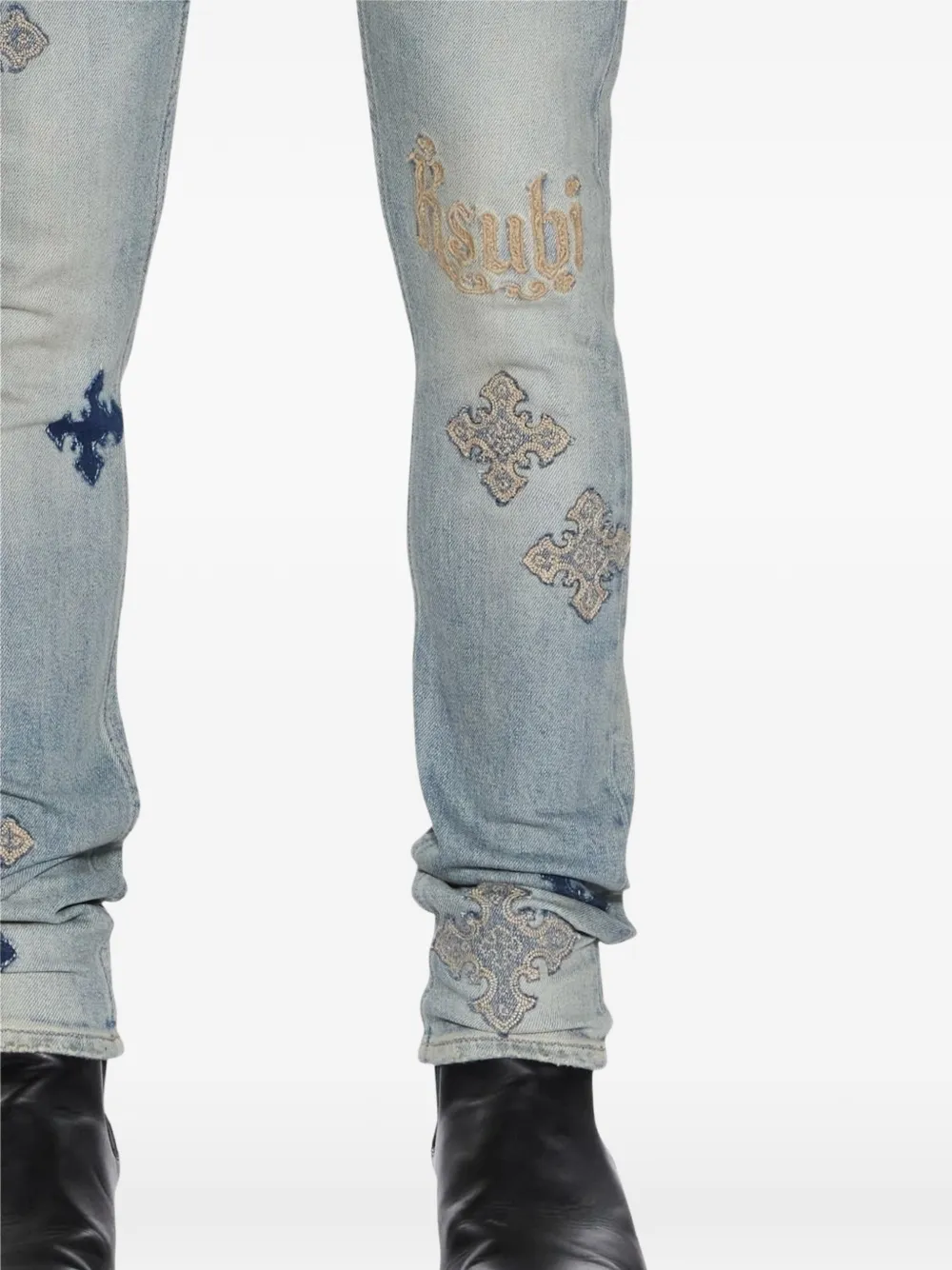  Ksubi Vaqueros Van Winkle Astral Paise - Azul 