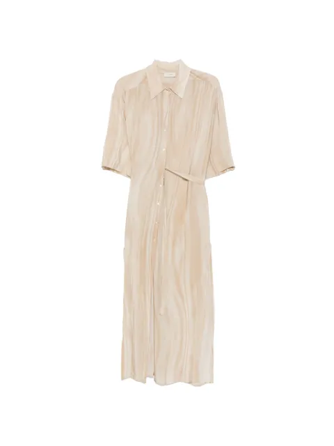RAME belted button-down maxi dress
