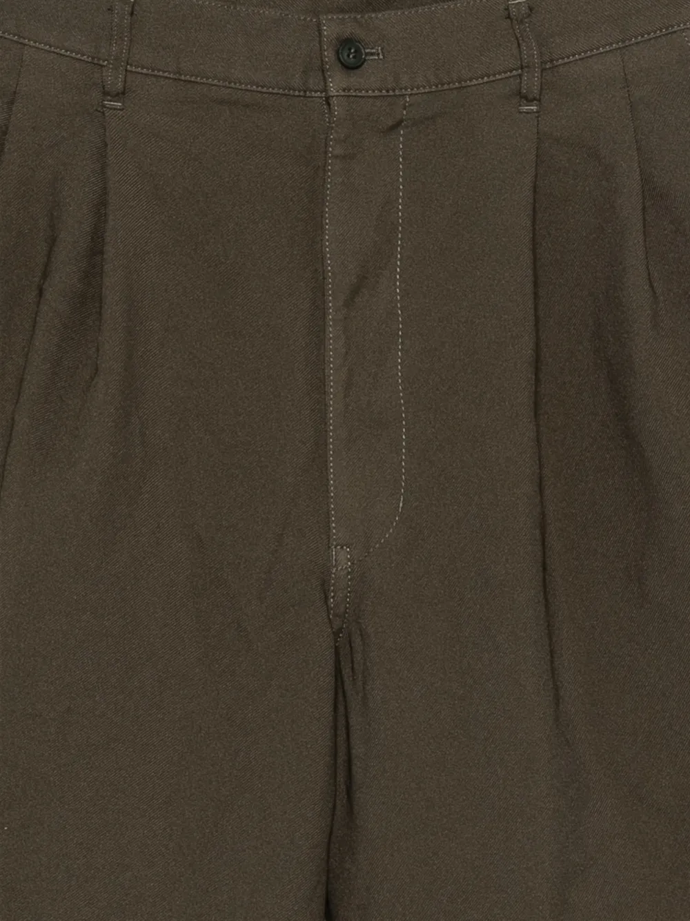 Comme Des Garçons Shirt Geplooide shorts Groen