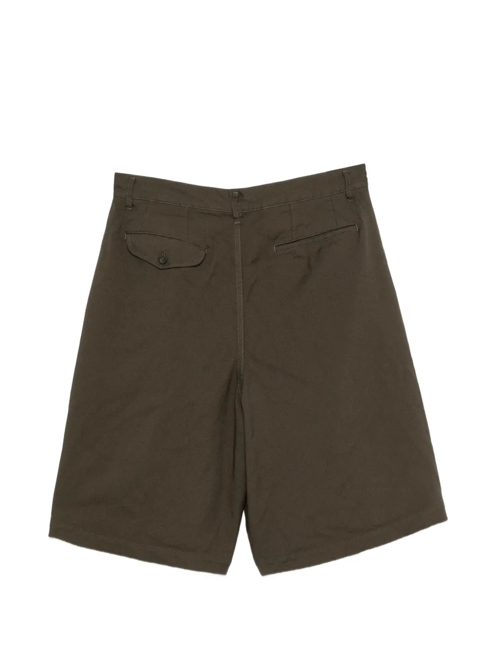 Comme Des Garçons Shirt Geplooide shorts Groen