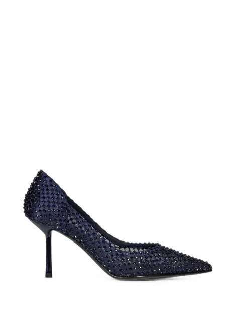 Le Silla Gilda crystal-embellished mesh pumps