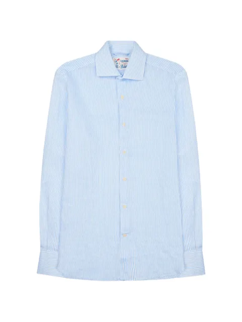 MC2 Saint Barth Pamplona vertical-stripe long-sleeve shirt