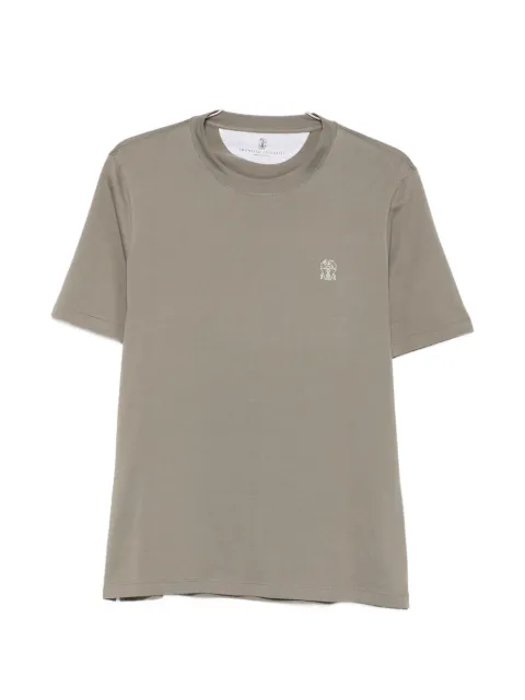 Brunello Cucinelli logo-print T-shirt