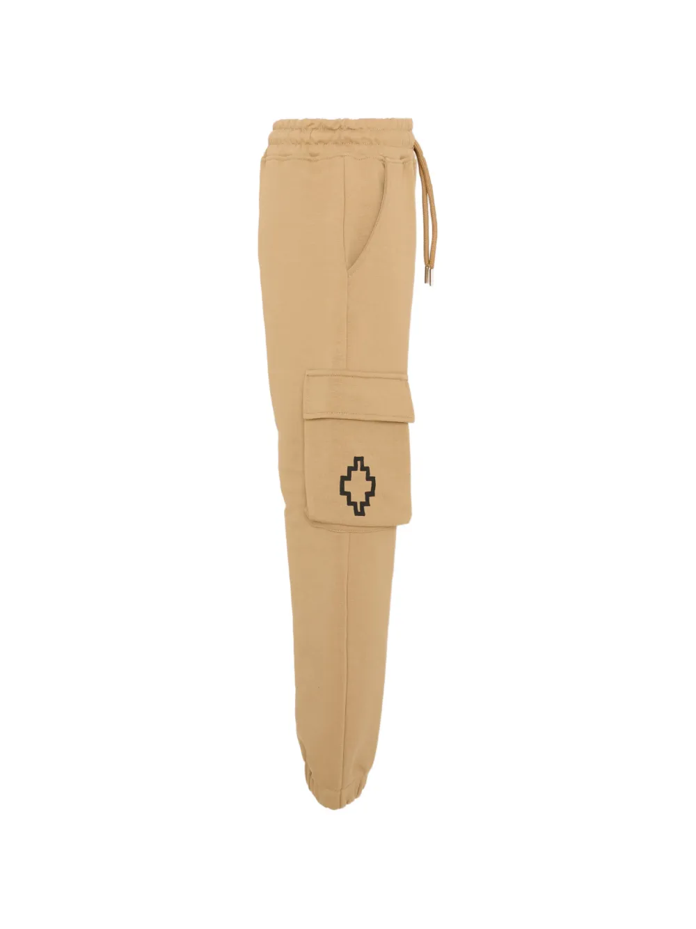 COUNTY OF MILAN KIDS Cargo broek met logoprint Beige