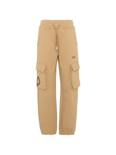 COUNTY OF MILAN logo-print cargo trousers