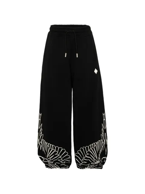 COUNTY OF MILAN Wings-print track pants