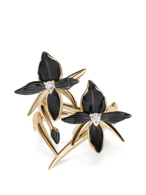 Shaun Leane Black Orchid diamond ring