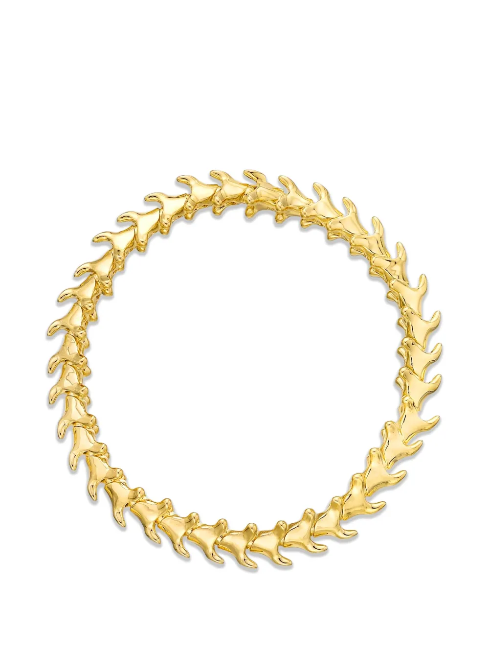 Shaun Leane Bracciale Serpent Trace sottile - Oro