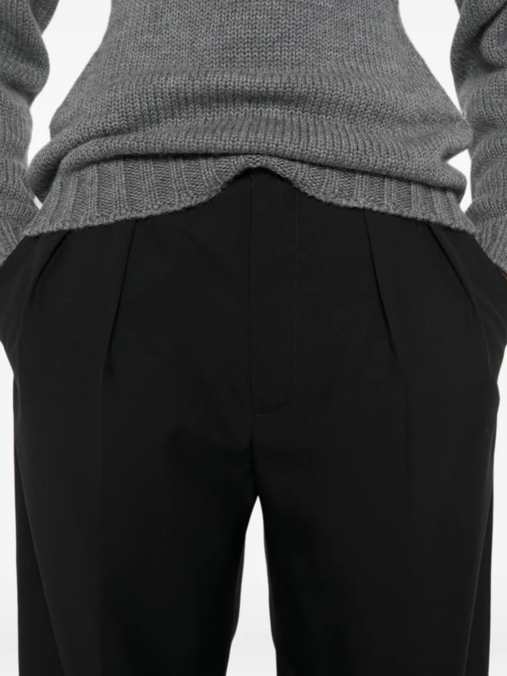 Jil Sander Straight broek Zwart