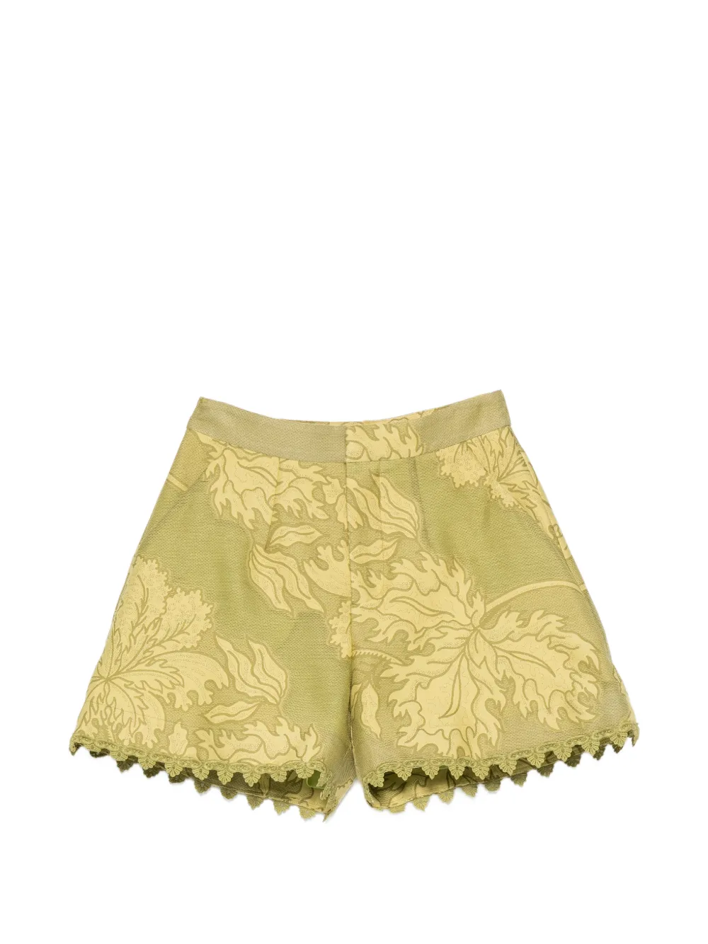 La DoubleJ Shorts Good Butt con effetto jacquard - Verde