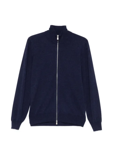 Brunello Cucinelli zip-up high-neck cardigan