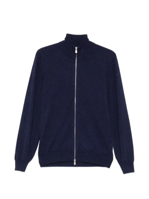 Brunello Cucinelli zip-up high-neck cardigan