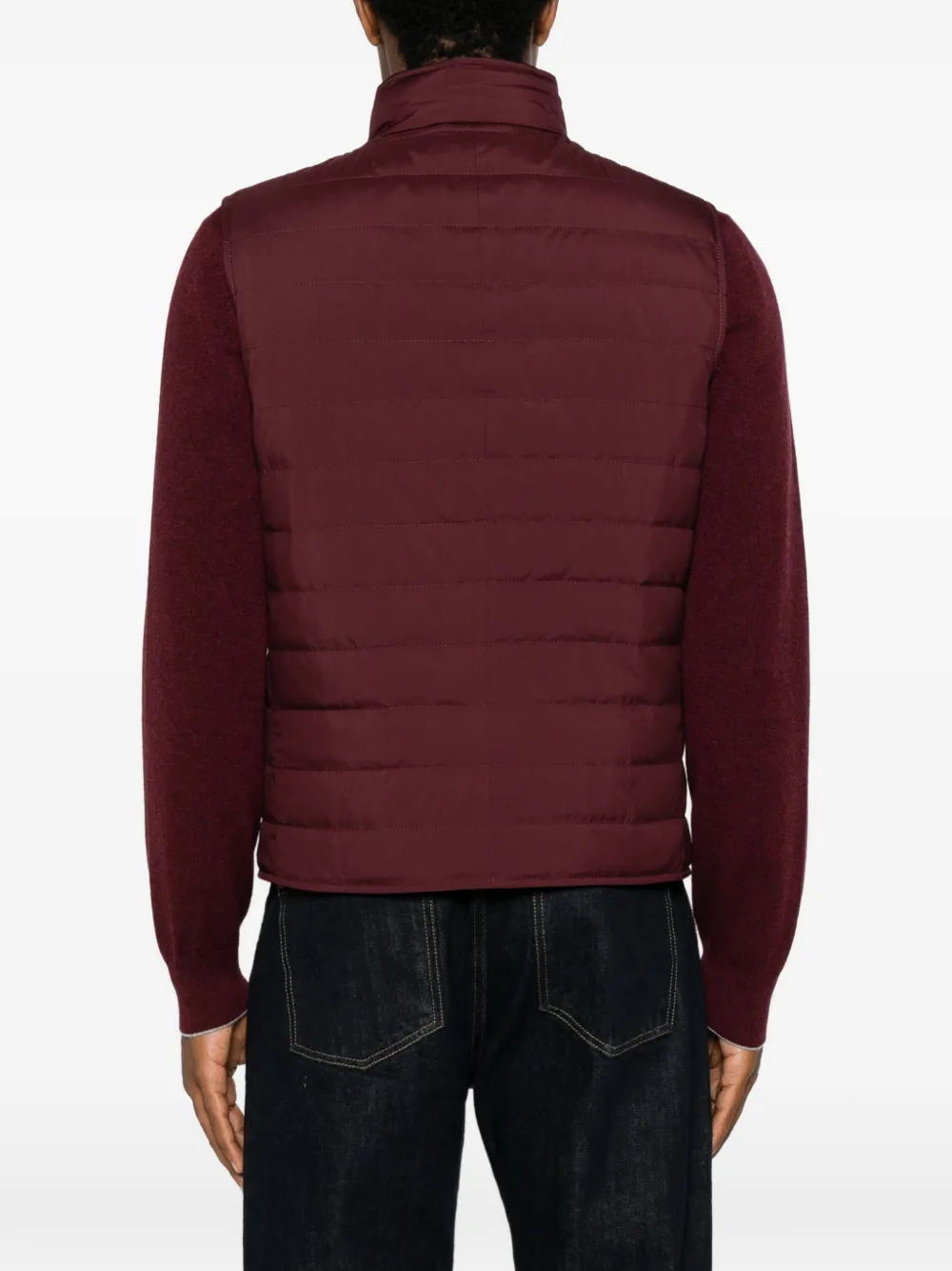 Brunello Cucinelli Bodywarmer Rood