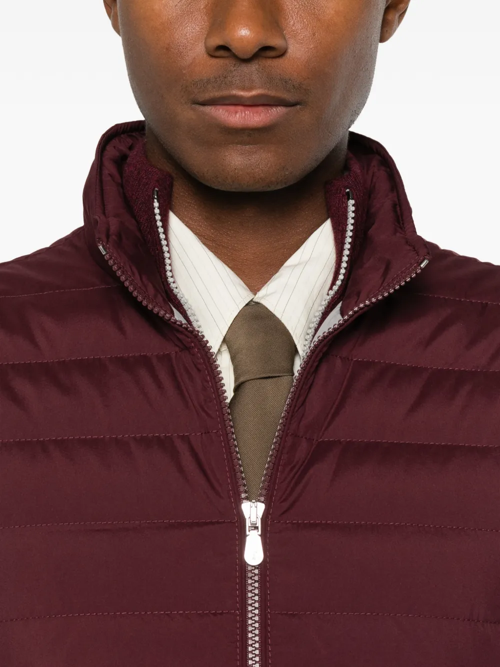 Brunello Cucinelli Bodywarmer Rood