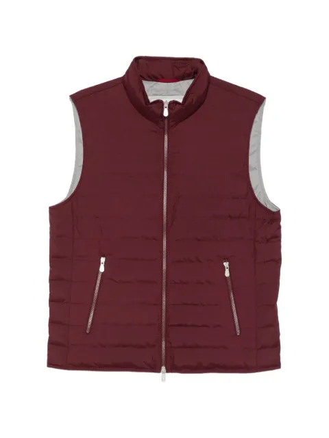 Brunello Cucinelli chaleco acolchado