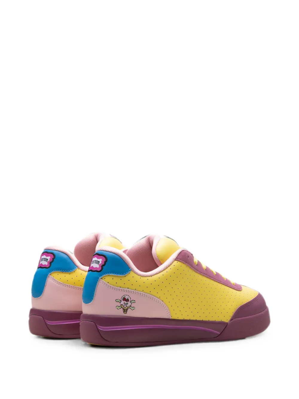 Reebok x BBC Ice Cream Board Flip sneakers Geel