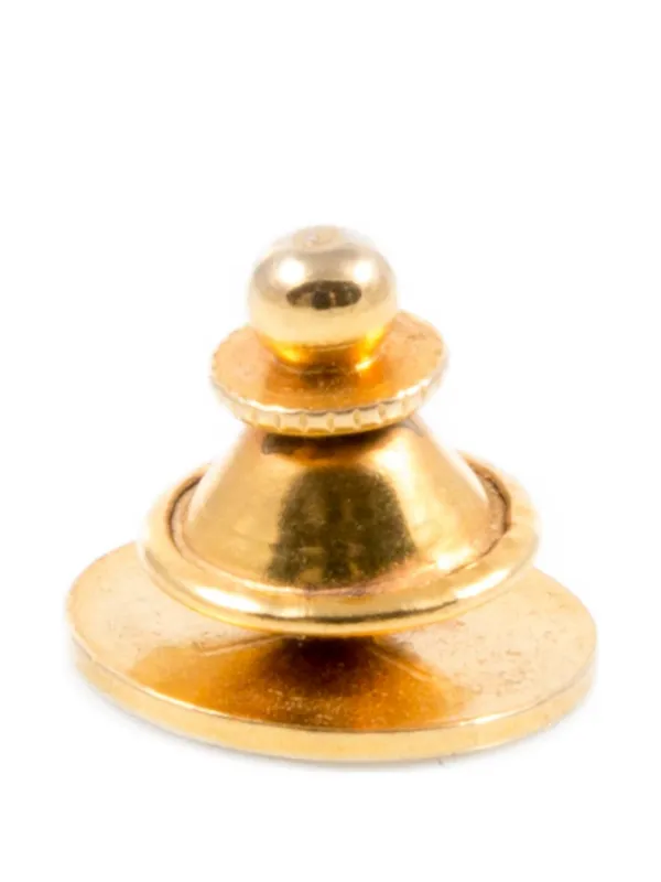 Hermès Pre-Owned 1989 Clou De Selle Pin | Gold | FARFETCH