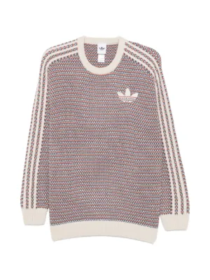 Adidas x Song For The Mute ADI006 button-embellished Jumper | Red