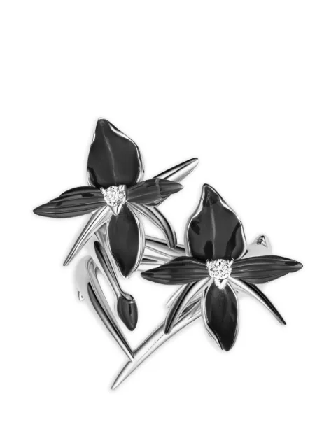 Shaun Leane Black Orchid diamond ring