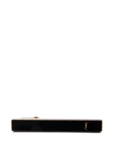 Saint Laurent Pre-Owned pisacorbatas con logo Cassandre 1990