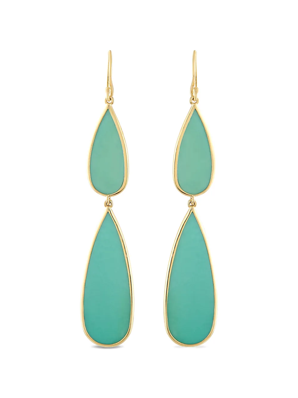 IPPOLITA turquoise drop earrings - Oro