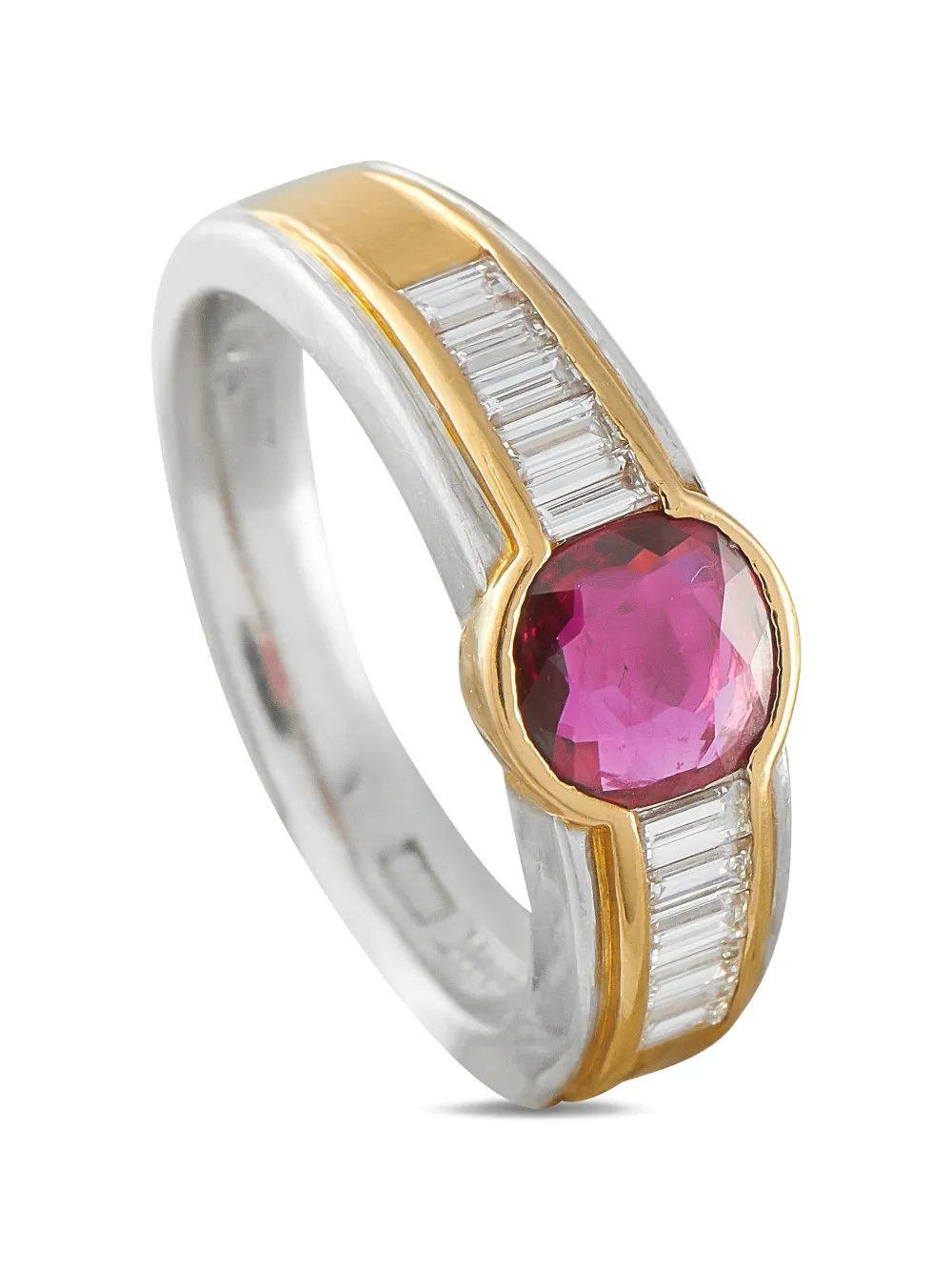 LB Exclusive ruby and diamond ring - Argento