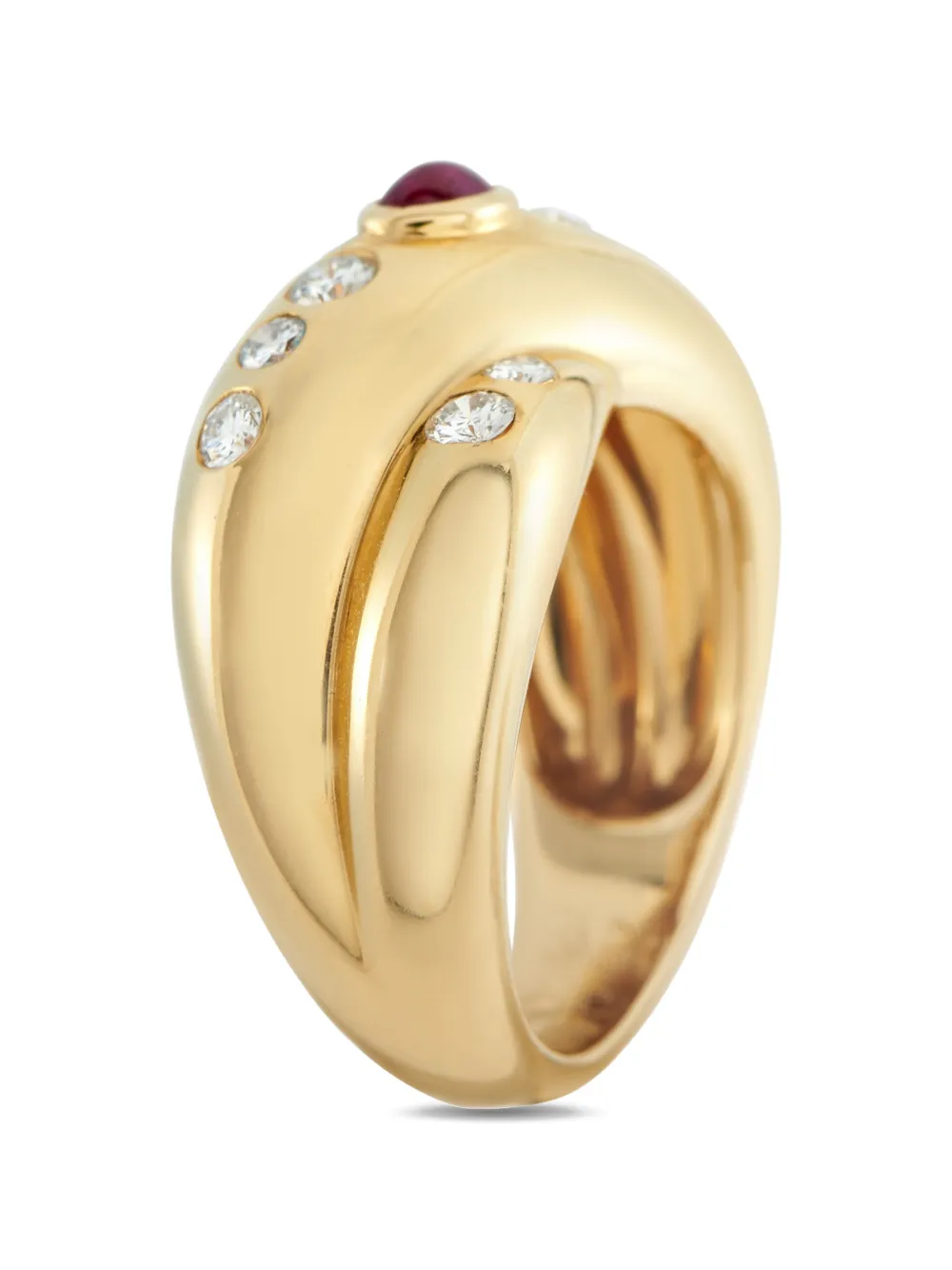 Cartier ruby and diamond ring - Oro