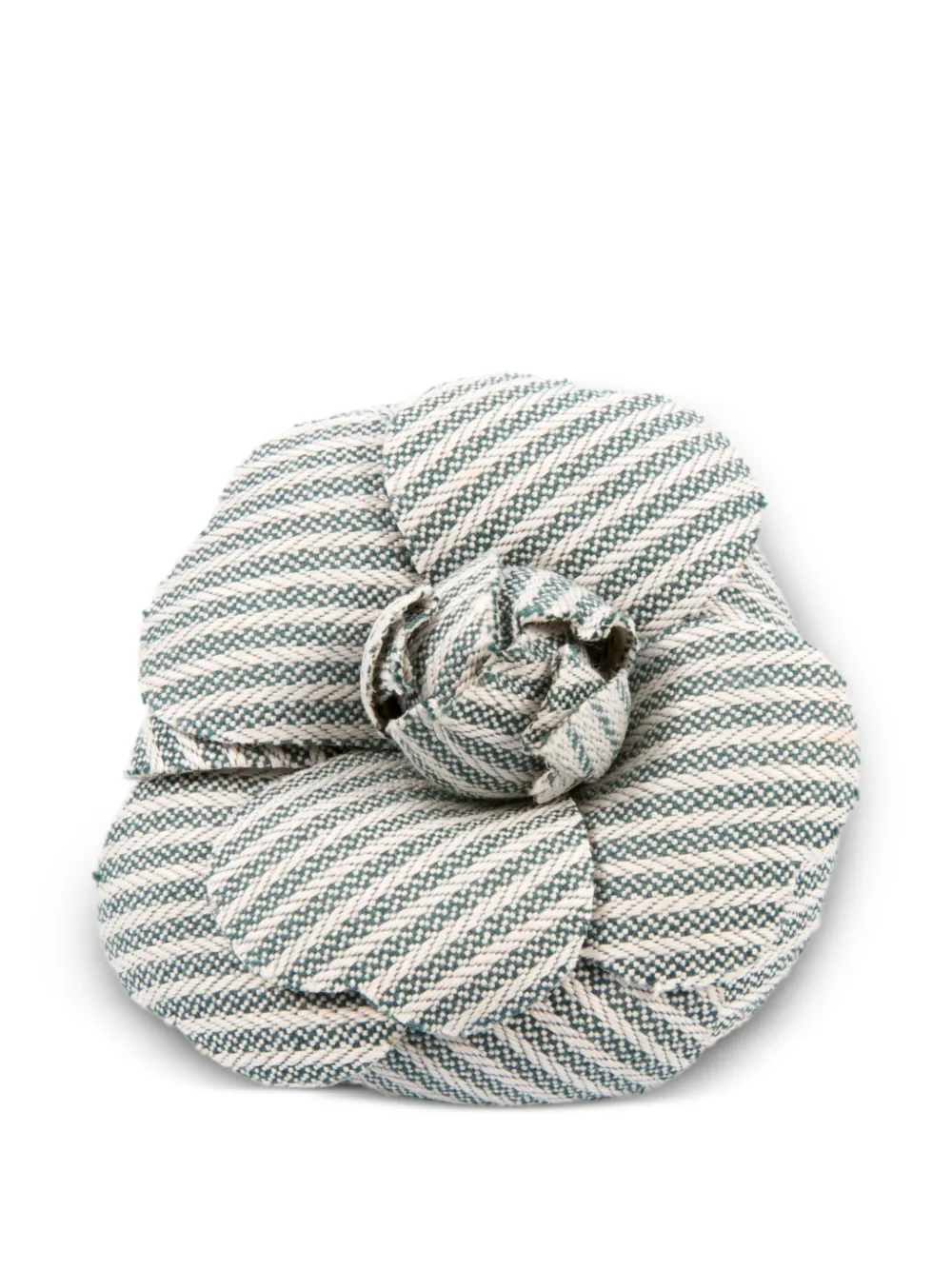 CHANEL Pre-Owned 2000s floral-shaped brooch - Neutrals
