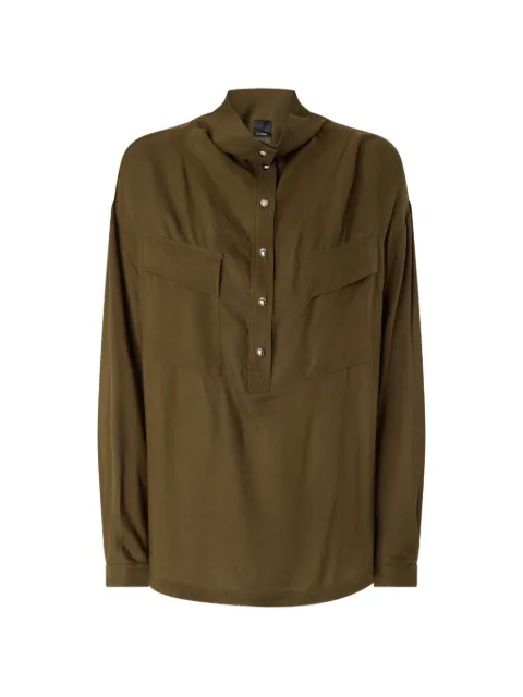 PINKO blouse with pockets and buttons