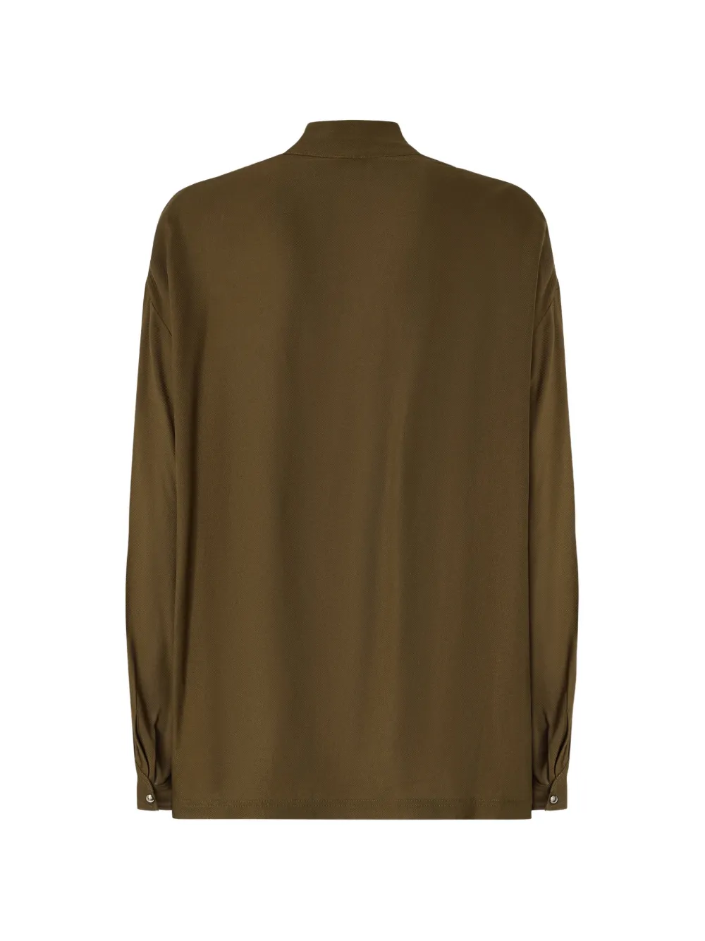 PINKO Blouse met zakken en knopen Groen