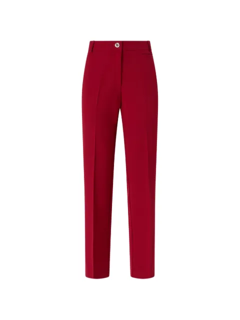 PINKO pressed-crease straight-leg trousers