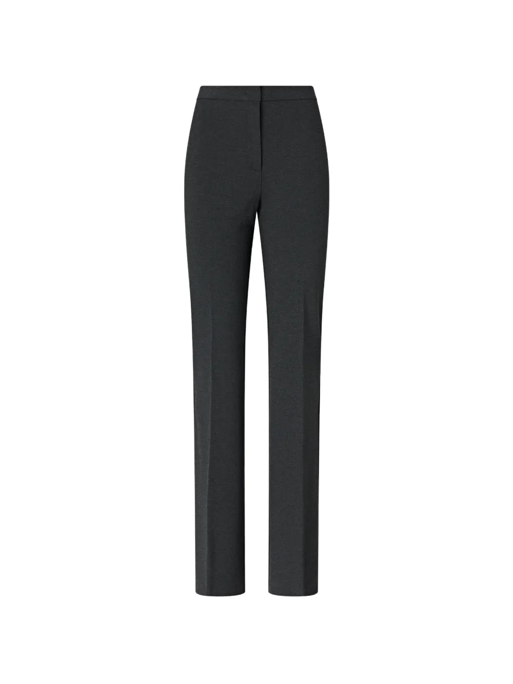 PINKO pressed-crease straight-leg trousers Grijs